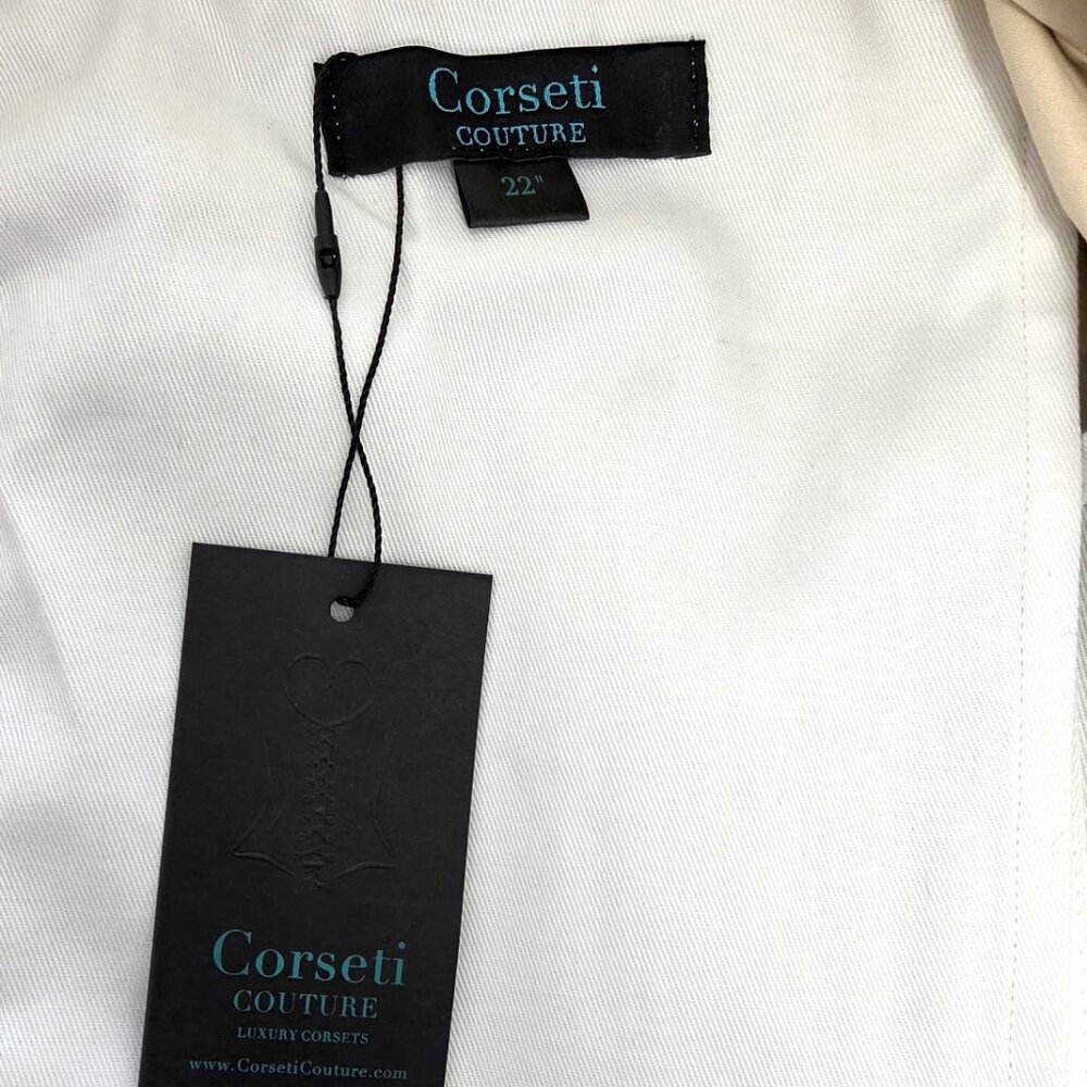 Tailored Beige Button-Front Women's Blouse - Picture 7 of 8